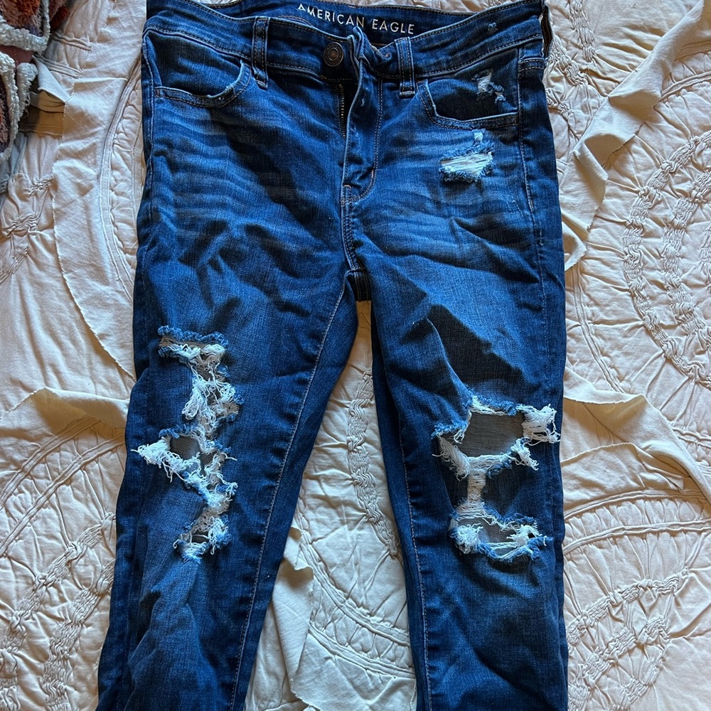 american eagle skinny jean/jegging